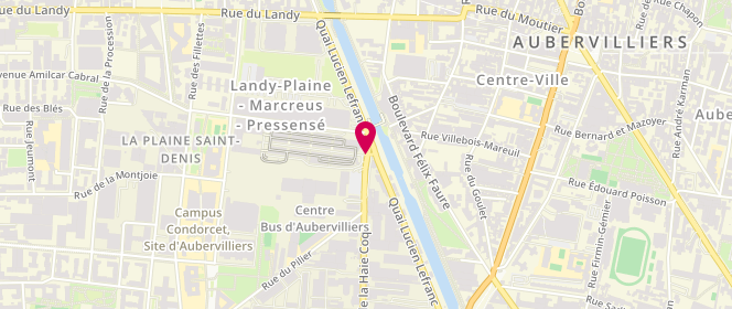 Plan de Cm&J Ii, Marché Cifa Lotissement 149 8 Rue Haie Coq, 93300 Aubervilliers