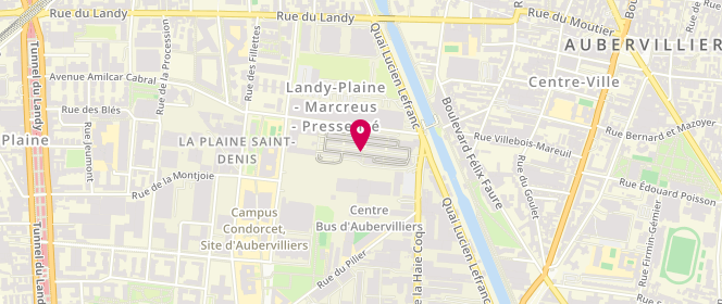 Plan de Fp&Co, 8-10 Rue de la Haie Coq Cifa Lotissement 94, 93300 Aubervilliers