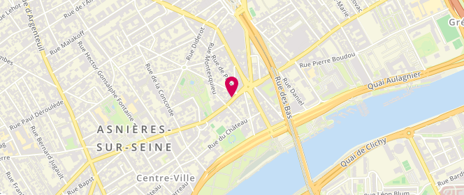 Plan de New contact, 45 Rue Pierre Brossolette, 92600 Asnières-sur-Seine