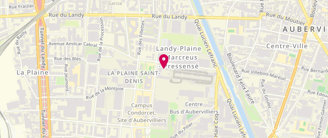 Plan de Lili Fashion, 5 Rue de Saint-Gobain Cifa 3 Lotissement 3031, 93300 Aubervilliers