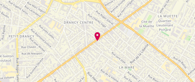 Plan de Corner Shop, 82 avenue Henri Barbusse, 93700 Drancy