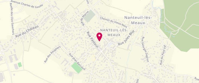 Plan de La Halle Chaussures & Maroquinerie, parc d'Activites Les Saint Peres, 77100 Nanteuil-lès-Meaux