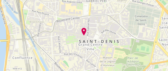 Plan de Elégance, 28 Rue de la République, 93200 Saint-Denis