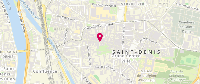 Plan de Regular, 60 République, 93200 Saint-Denis