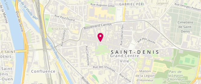 Plan de Tentation, 58 Rue de la République, 93200 Saint-Denis