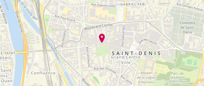 Plan de Jolie Star, 56 Rue de la République, 93200 Saint-Denis