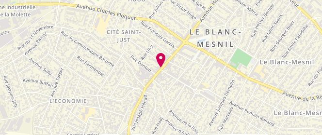 Plan de Yi Fa, 17 avenue Henri Barbusse, 93150 Le Blanc-Mesnil
