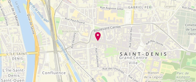 Plan de Iqra, 78 Rue de la République, 93200 Saint-Denis