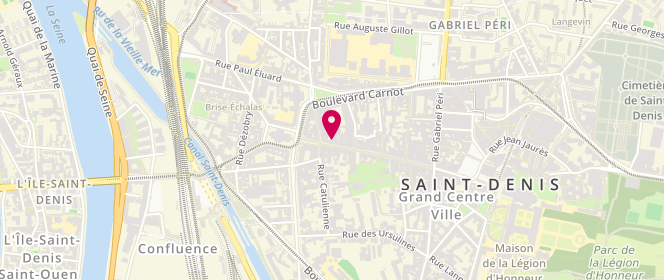 Plan de Anaïs Boutique, 76 Rue de la République, 93200 Saint-Denis