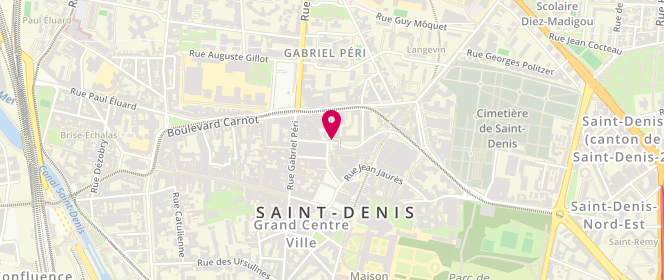 Plan de C'Et A, 13 Rue Auguste Blanqui, 93200 Saint-Denis
