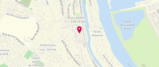 Plan de Astrid Boutique, 54 Rue Maurice Dreux, 78670 Villennes-sur-Seine
