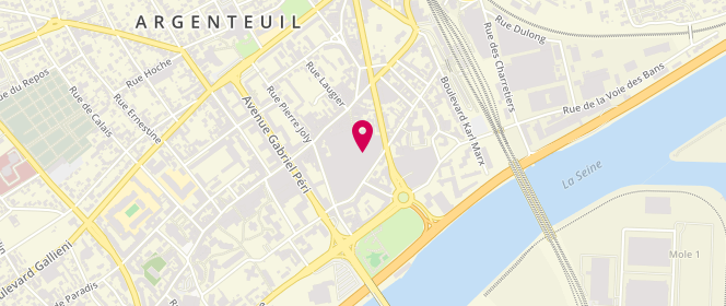Plan de Du Pareil au Même (DPAM), 50 avenue du Marechal Foch Lotissement 21, 95100 Argenteuil