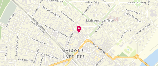 Plan de Aprile, 9 Rue de la Muette, 78600 Maisons-Laffitte