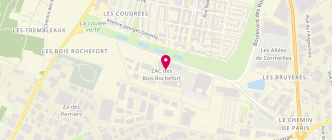 Plan de Etam, Zone Aménagement Ens Boulevard Bois Rochefort, 95240 Cormeilles-en-Parisis