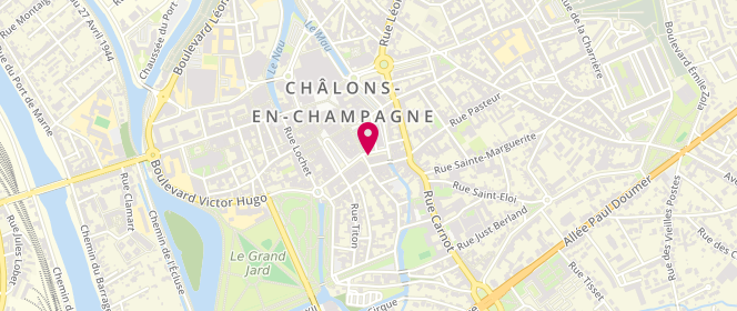 Plan de X And O, 2 Bis Rue Emile Leroy, 51000 Châlons-en-Champagne