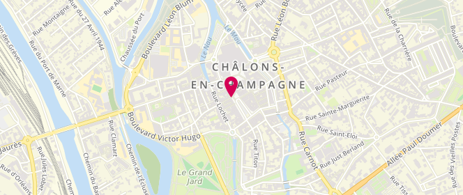 Plan de 1/ Lou Little, 6 Place République, 51000 Châlons-en-Champagne
