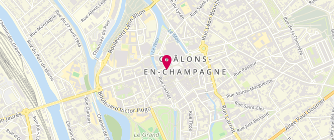 Plan de Féminine, 2 Rue des Lombards, 51000 Châlons-en-Champagne
