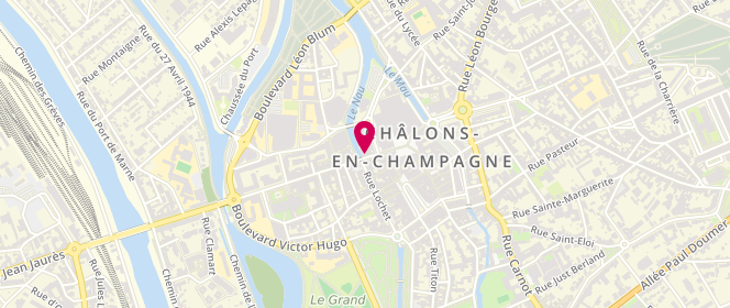 Plan de Petit Caprice, 26 Rue de la Marne, 51000 Châlons-en-Champagne