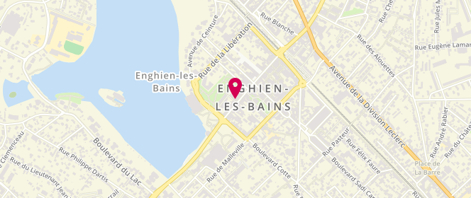 Plan de Dane, 52 Rue du Général de Gaulle, 95880 Enghien-les-Bains