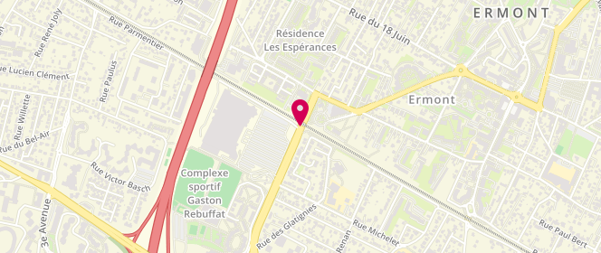 Plan de Obaidi Okaïdi, 15 Avenue Prés Georges Pompidou, 95120 Ermont