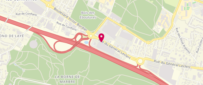 Plan de Quiksilver, 395 Rue du Général Leclerc Lotissement E22, 95130 Franconville