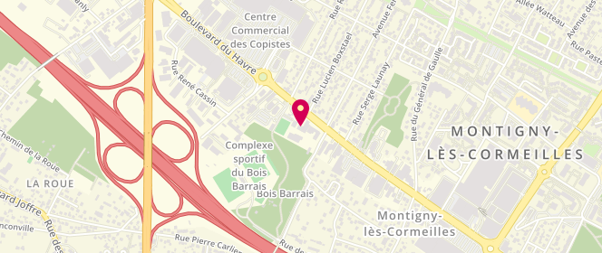 Plan de Size Factory, 167 Boulevard Victor Bordier, 95370 Montigny-lès-Cormeilles