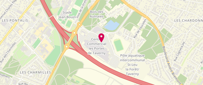 Plan de Rouge Gorge Lingerie, Centre Commercial Les Portes de Taverny
Rue Théroigne de Méricourt 0, 95150 Taverny
