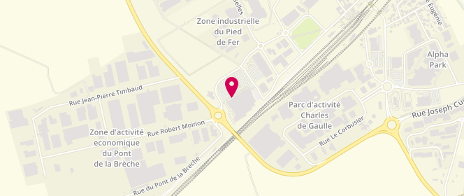 Plan de Nakeem, 1 Avenue Jacques Anquetil, 95190 Goussainville