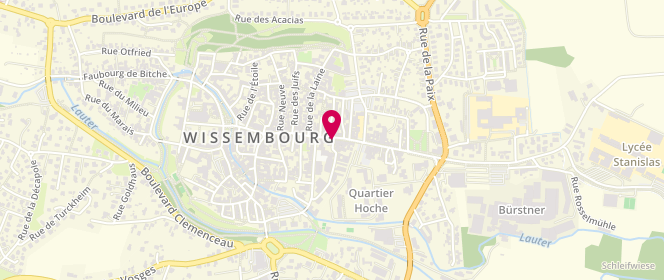 Plan de Boutique M & L, 34 Rue Nationale, 67160 Wissembourg