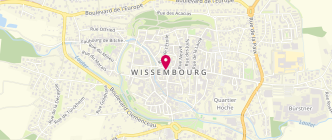 Plan de Mise au Green, 8 Rue du Marché Aux Poissons, 67160 Wissembourg