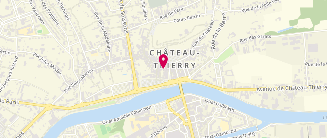Plan de Clara, 16 Grande Rue, 02400 Château-Thierry