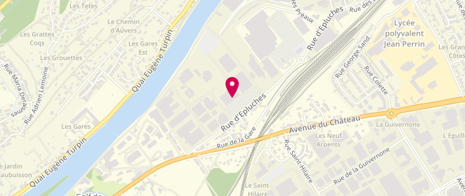 Plan de Districenter, 13-15 Rue d'Epluches, 95310 Saint-Ouen-l'Aumône