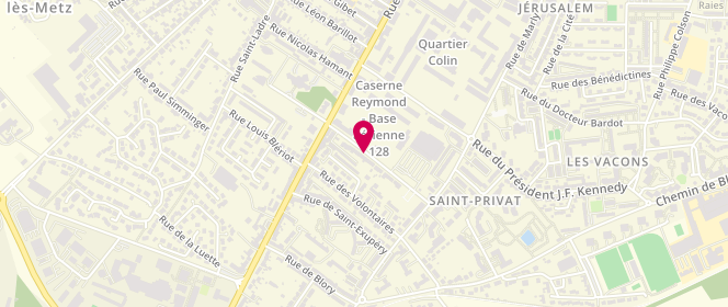 Plan de Boutique Cor In, 28 Rue Nomeny, 57950 Montigny-lès-Metz