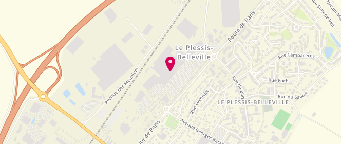 Plan de Clara Sun, 45 Route de Paris, 60330 Le Plessis-Belleville