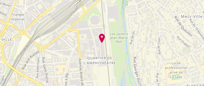 Plan de Armani Exchange, Rue des Messageries, 57000 Metz