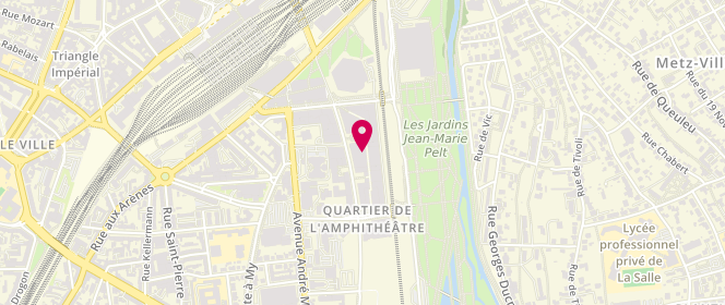 Plan de Project X Paris, 2 Rue des Messageries, 57000 Metz
