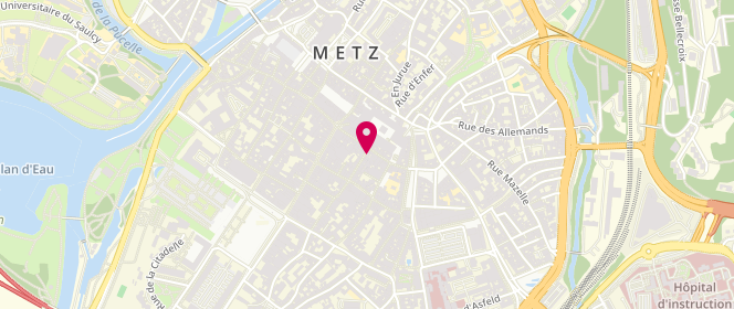Plan de Bichette, 2 Rue Dupont des Loges, 57000 Metz