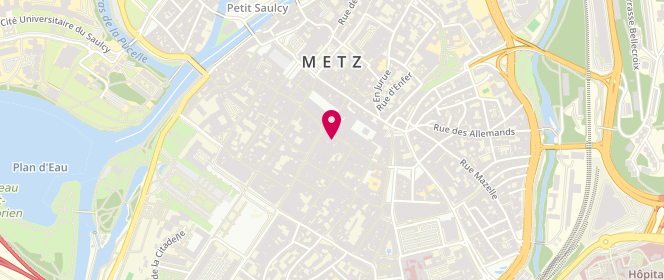 Plan de The Kooples Diffusion, 7 Rue de la Tête d'Or, 57000 Metz