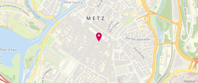 Plan de Acoté, 16 Rue de la Tête d'Or, 57000 Metz