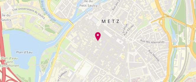Plan de Maje, 8 Rue des Clercs, 57000 Metz