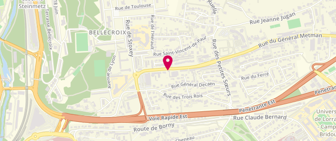 Plan de Ebruli Boutique, 42 Boulevard de l'Europe, 57070 Metz