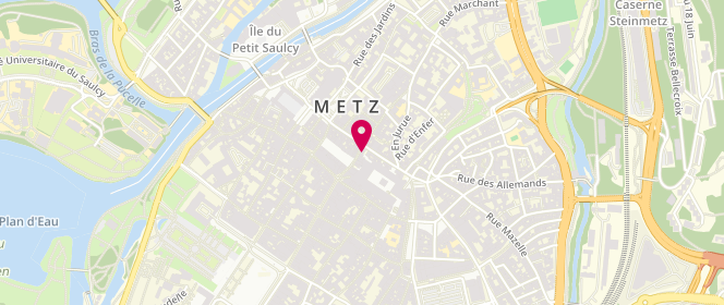 Plan de EXPLICIT (Carhartt Wip / Vans Store), 6 Rue de Ladoucette, 57000 Metz