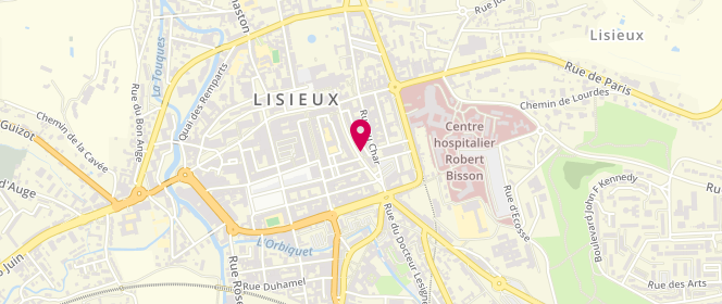 Plan de Clem, 35 avenue Victor Hugo, 14100 Lisieux
