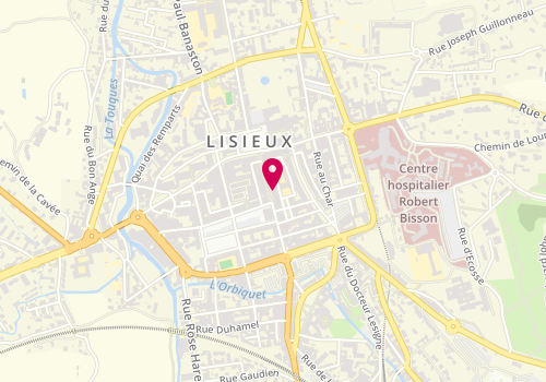 Plan de Lila-Rose, 22 Rue Pont Mortain, 14100 Lisieux