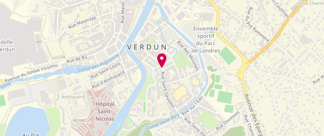 Plan de Opportunity, 3 Rue Saint-Sauveur, 55100 Verdun