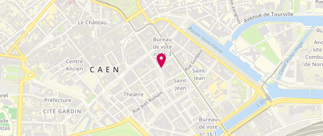 Plan de Burka Homme, 69 Rue Saint-Jean, 14000 Caen