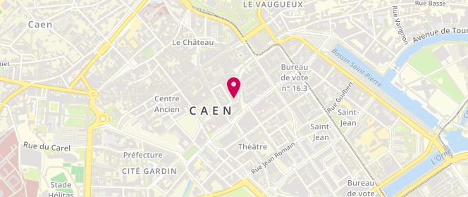 Plan de Rayon Concede Galeries Lafayette, Boulevard Maréchal Leclerc 108, 14000 Caen