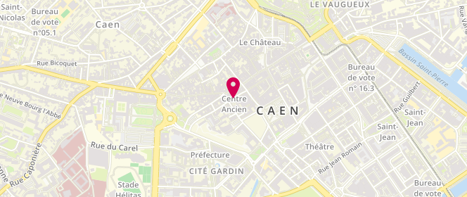 Plan de Casual, 39 Rue de Bras, 14000 Caen