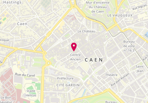Plan de Des Petits Hauts, 140 Rue Saint-Pierre, 14000 Caen