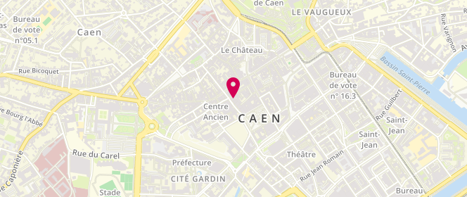 Plan de Okaidi Caen Bras, 23 Rue de Bras, 14000 Caen